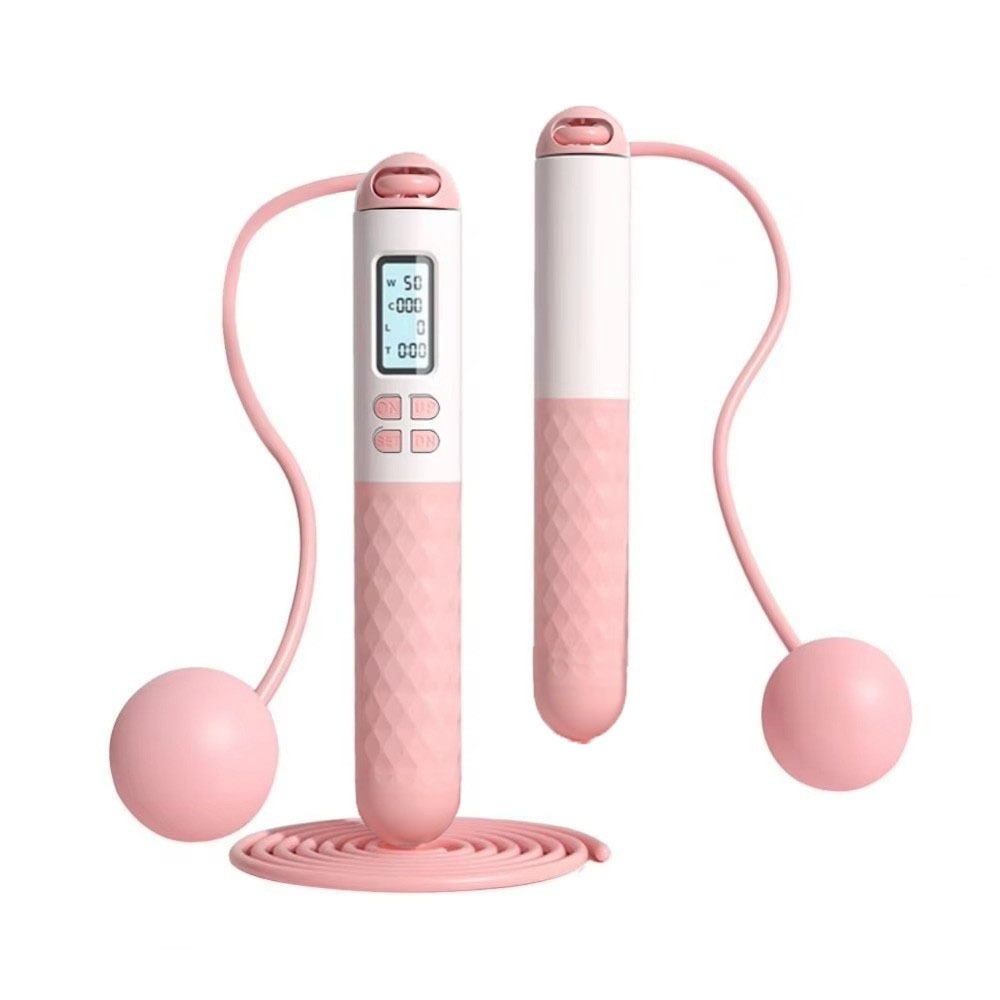 Smart Jump Rope Digital Counter - Corda de Pular Portátil Sem Fio