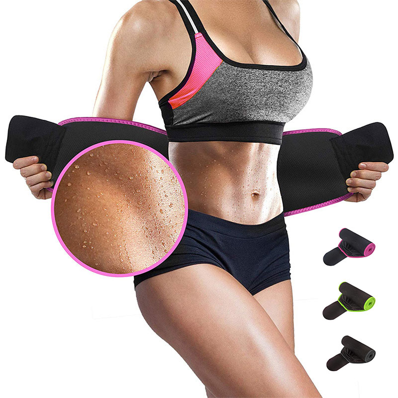 Sweat Waist Trainer Belt Neoprene - 1pc cintura trimmer cinto perda de