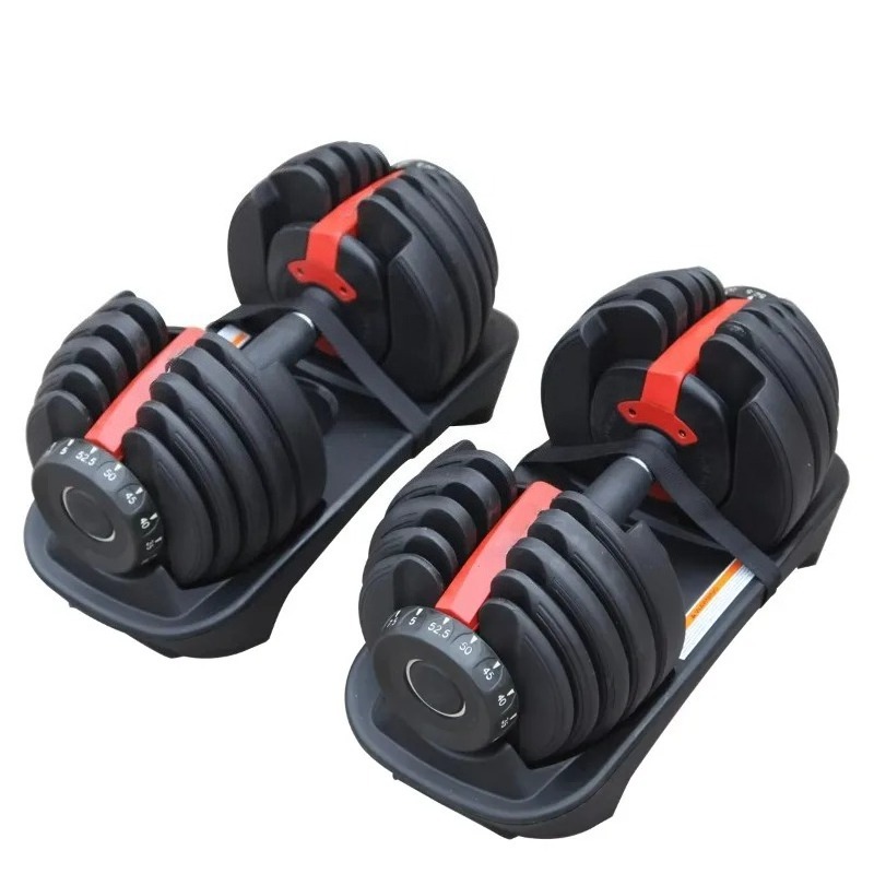 Adjustable Dumbbell Pair 40Kg - Halteres de Ajuste Rápido de 24