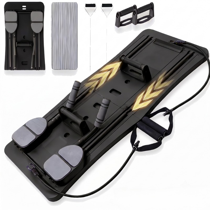 Push Up Board Foldable Multi Function - Prancha de Exercícios Abdominais Multifuncional, Equipamento