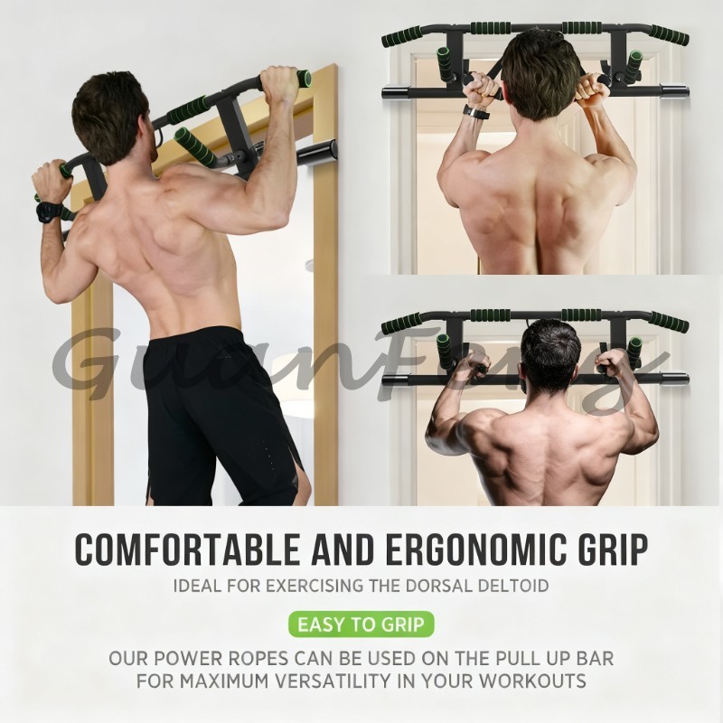 Door Pull Up Bar No Screw - Barra de Exercícios para Porta Sem