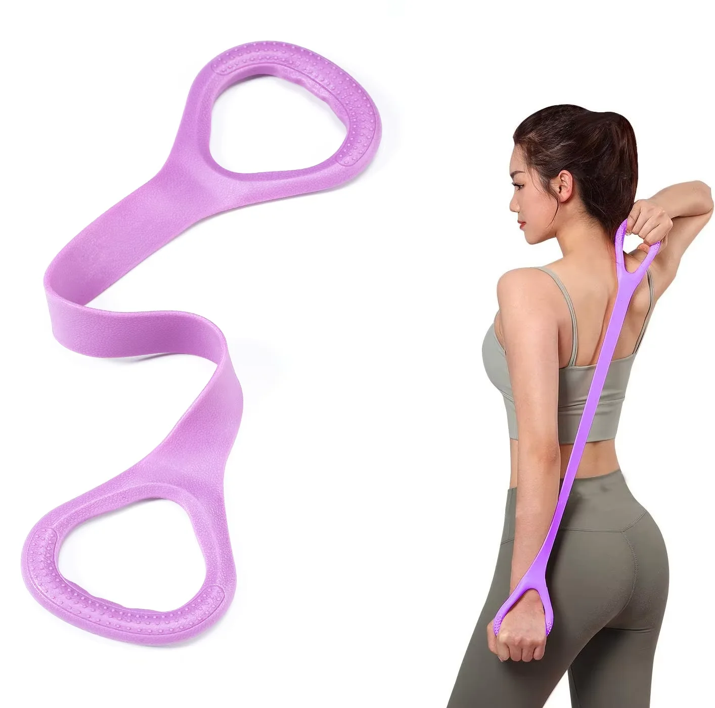 Pilates Bar Kit With Resistance Bands - Banda de resistência para treino fitness,
