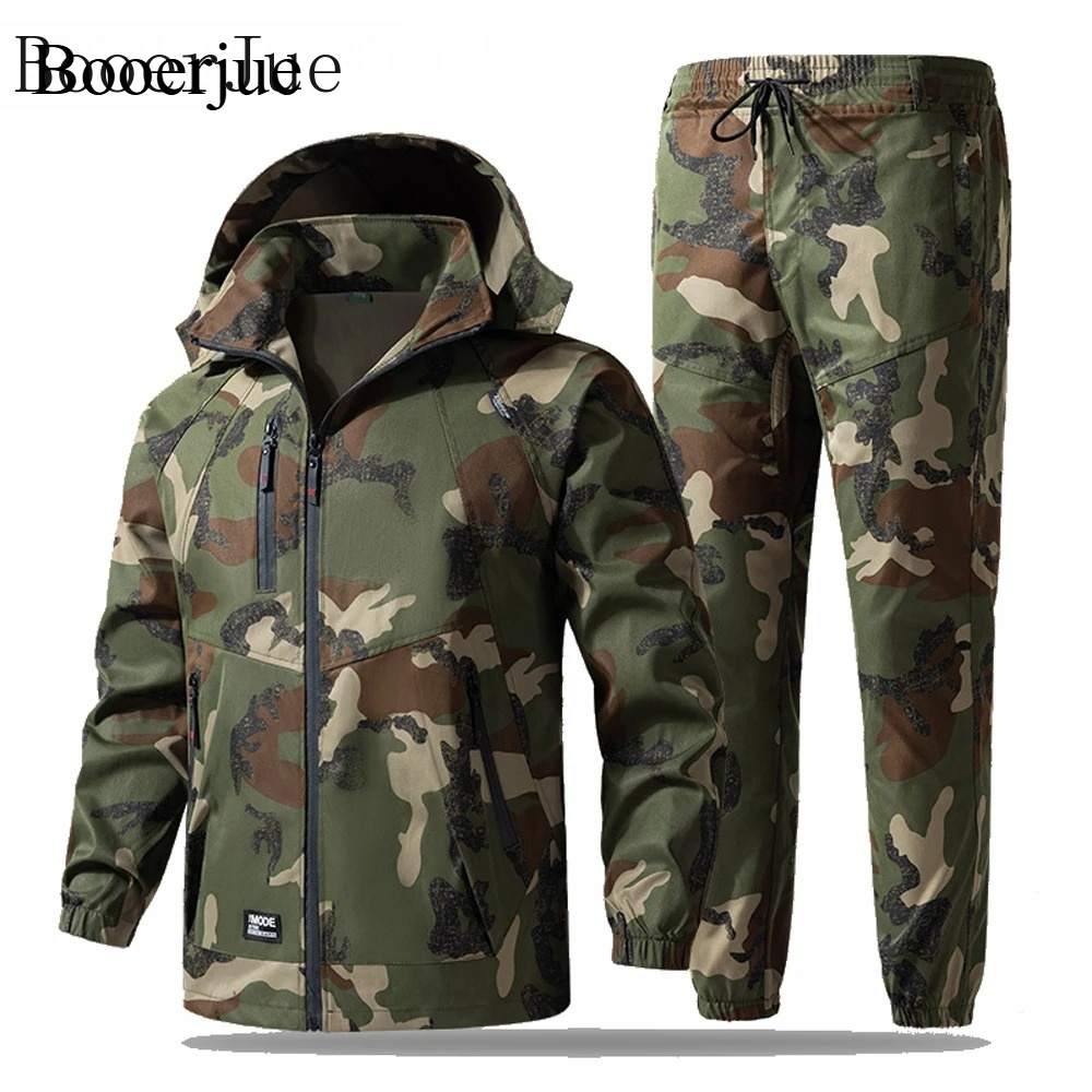 Hiking - Conjunto Tático Camuflado Masculino para Primavera