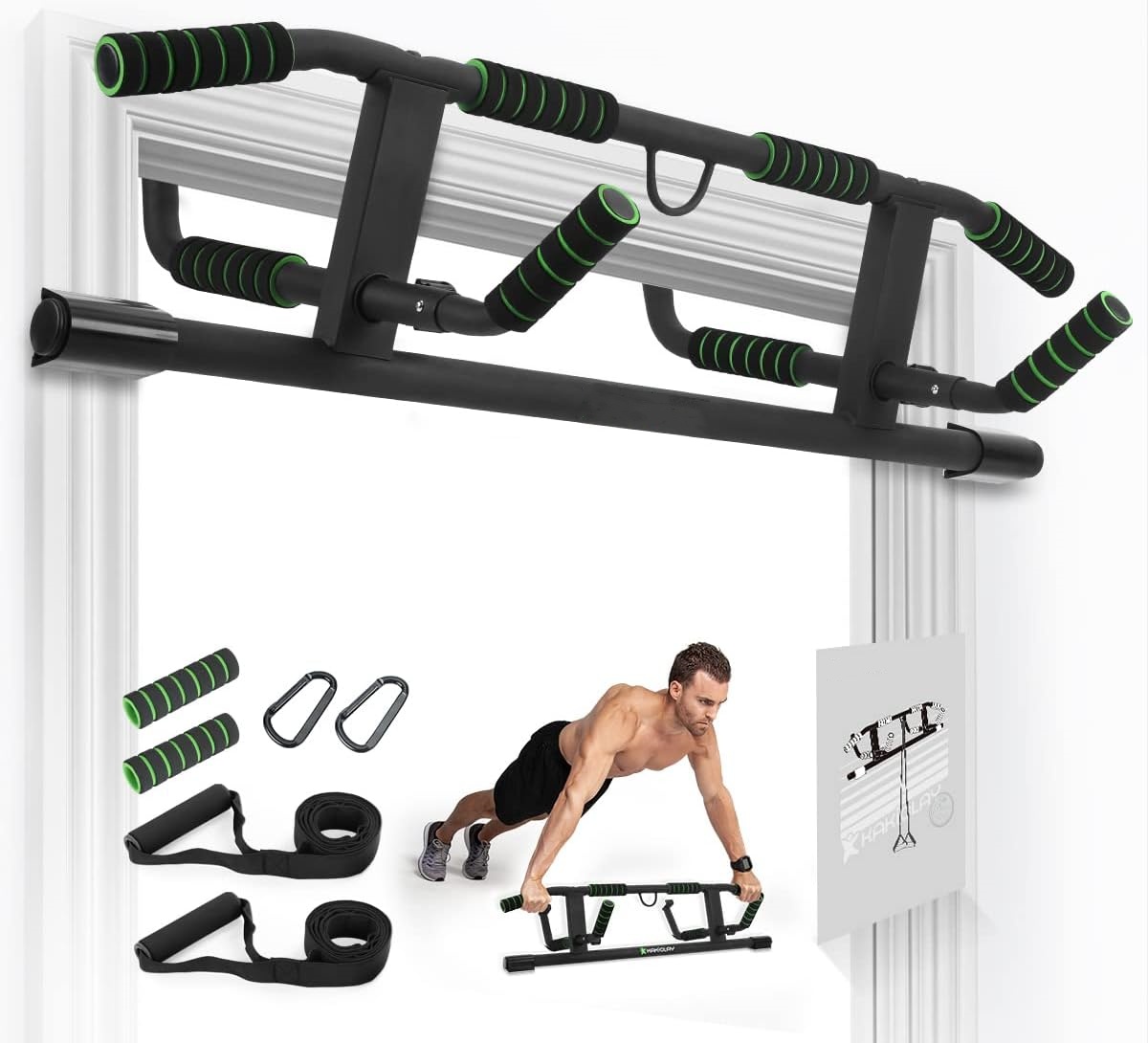 Door Pull Up Bar No Screw - Barra de Exercícios para Porta Sem