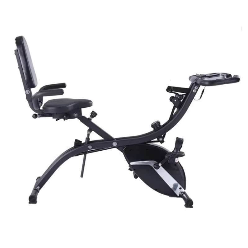 Exercise Bike Magnetic Resistance - Bicicleta de Exercício Dobrável para Fitness