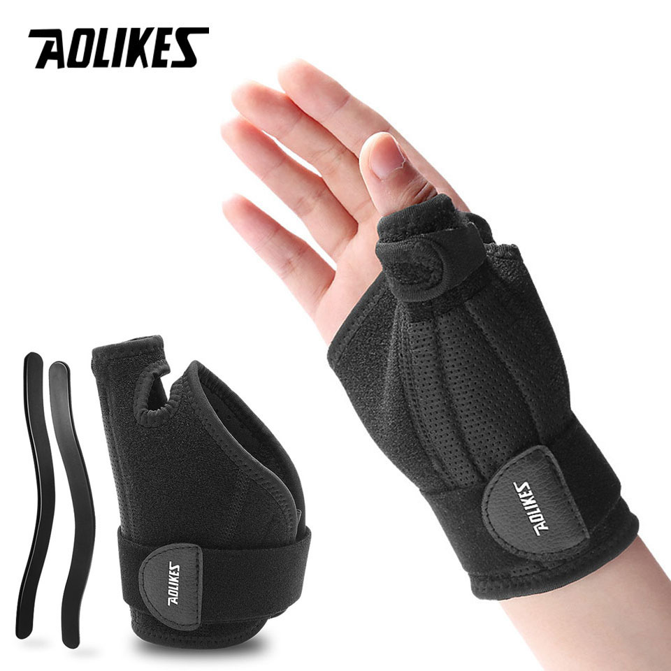 Wrist Wraps Weightlifting Support - Aolikes-faixa de suporte para pulso, 1