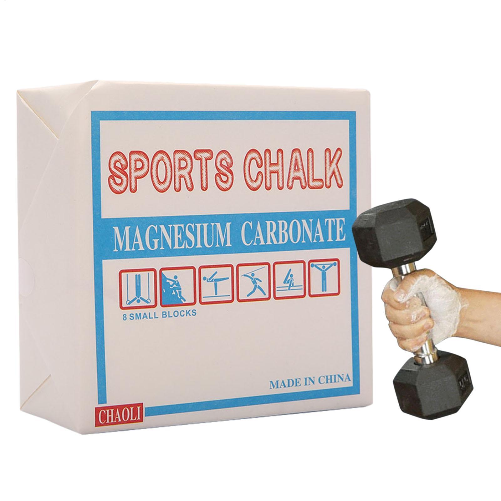 Gym Chalk Block Grip - Bloco de Magnésio Antiderrapante 65g para