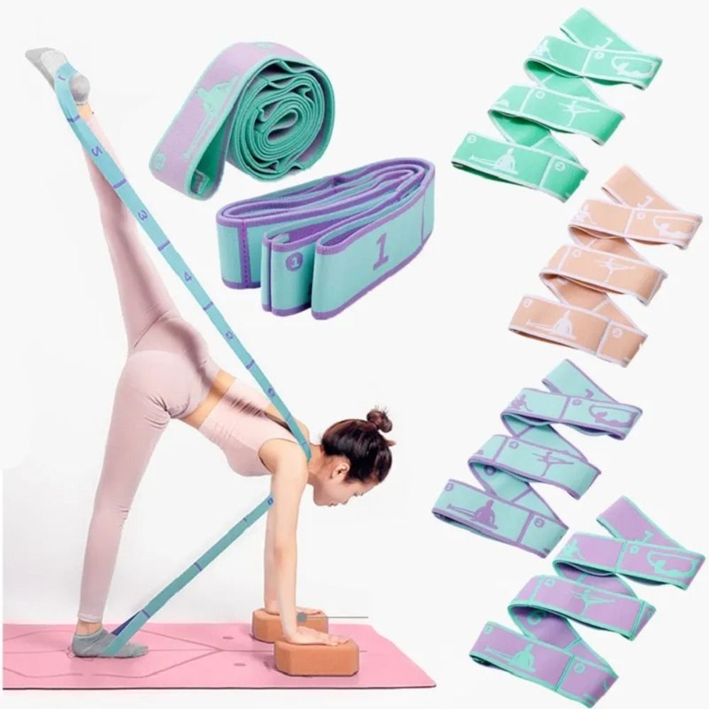 Pilates Bar Kit With Resistance Bands - Elástico yoga faixas de resistência yoga
