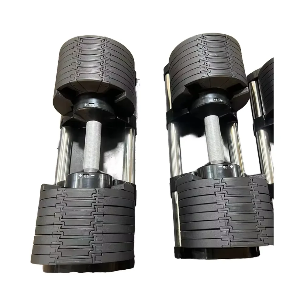 Adjustable Dumbbell Pair 40Kg - Halteres Ajustáveis para Treinamento de Fitness
